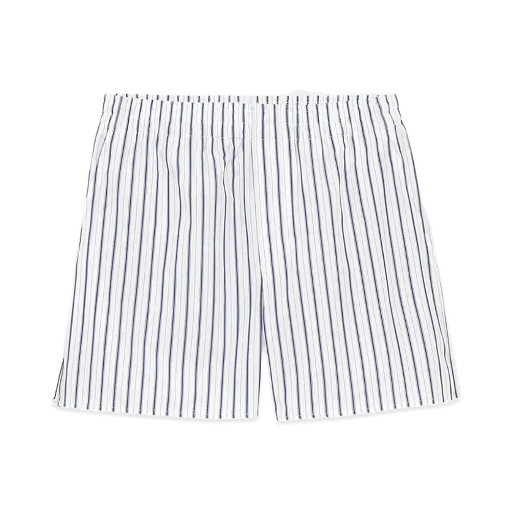 AMI PARIS Women's Short "White/Blue"