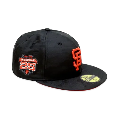 NEW ERA x THE CAP 59Fifty Smokescreen San Francisco Giants "Black Camo"