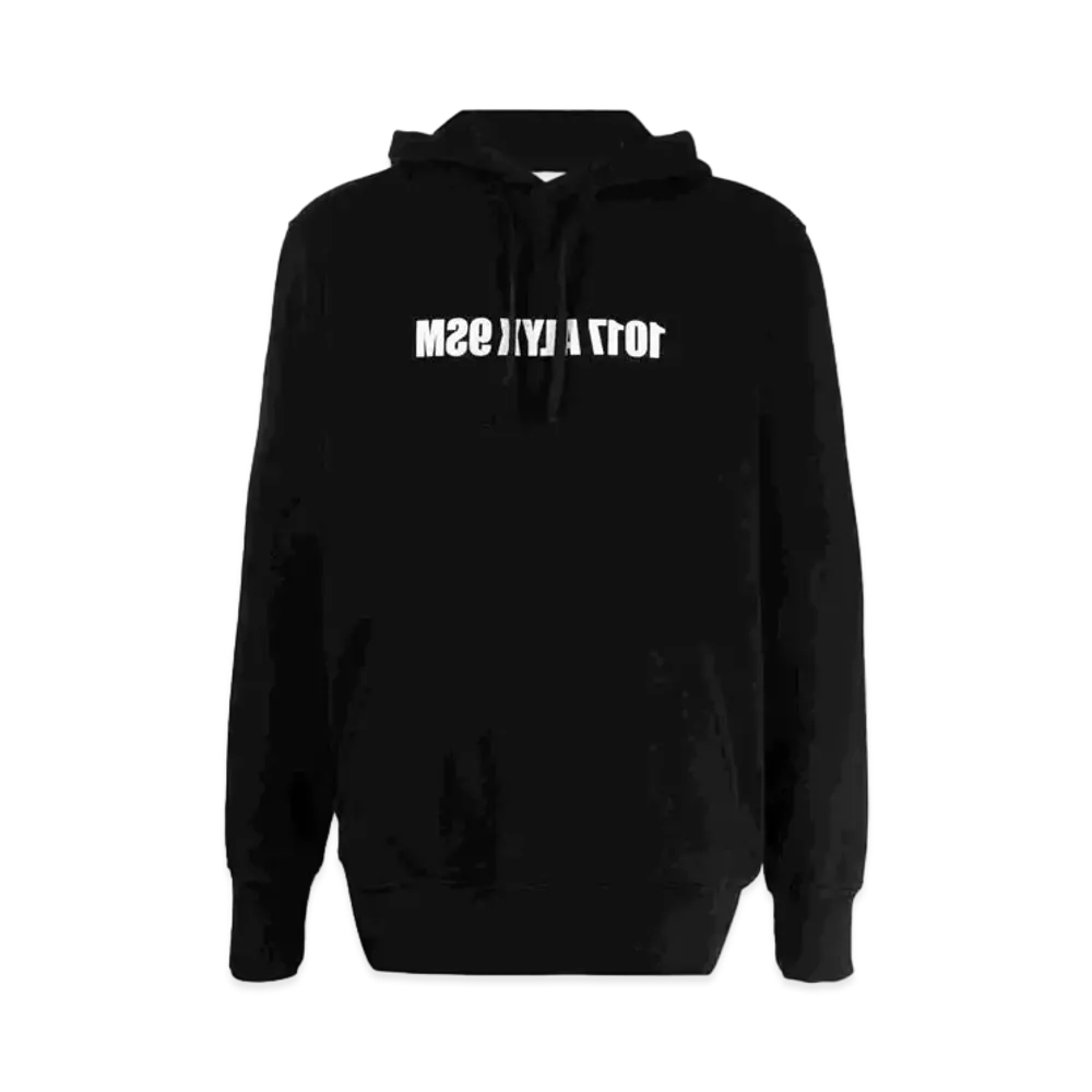 1017 ALYX 9SM Reverse Logo Popover Hoodie "Black"