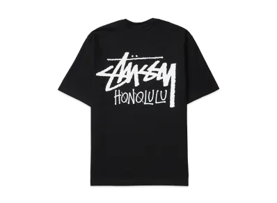 Stussy Stock Honolulu Tee "Black"