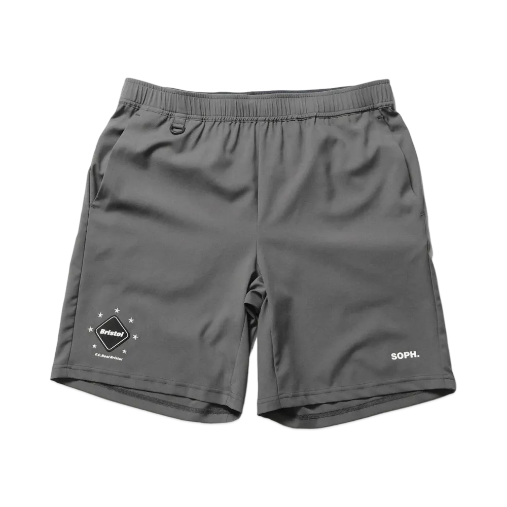 F.C.Real Bristol Team Track Shorts "Gray"