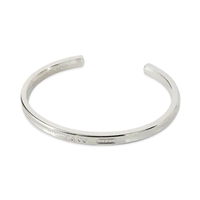 Tiffany & Co. 1837 Narrow Cuff Bangle Large "Silver"