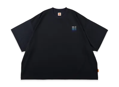 SEE SEE x eye_C x Reebok x URBAN RESEARCH Super Big SS Tee "Navy"