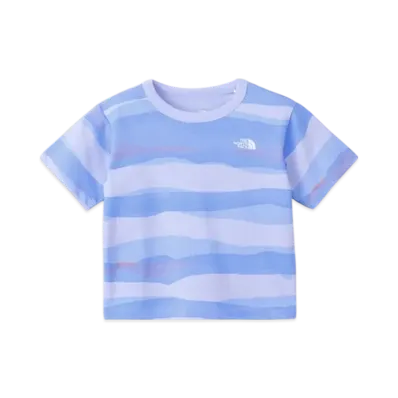 The North Face Kids Toddler Short Sleeve Little Breeze Tee "Blue Blue Lee"