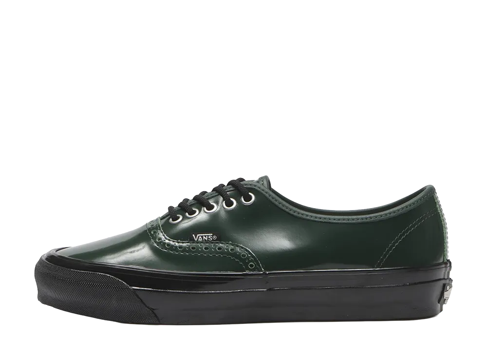 OTWバイバンズ オーセンティック44 サイプド ビブラム "グロスレザーブローグエメラルド"