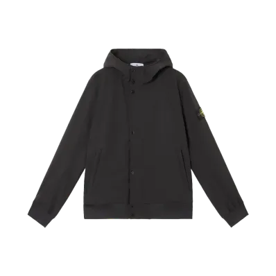 Stone Island 4100090 Light Soft Shell-R E.Dye Technology Recycled Polyester "Black"