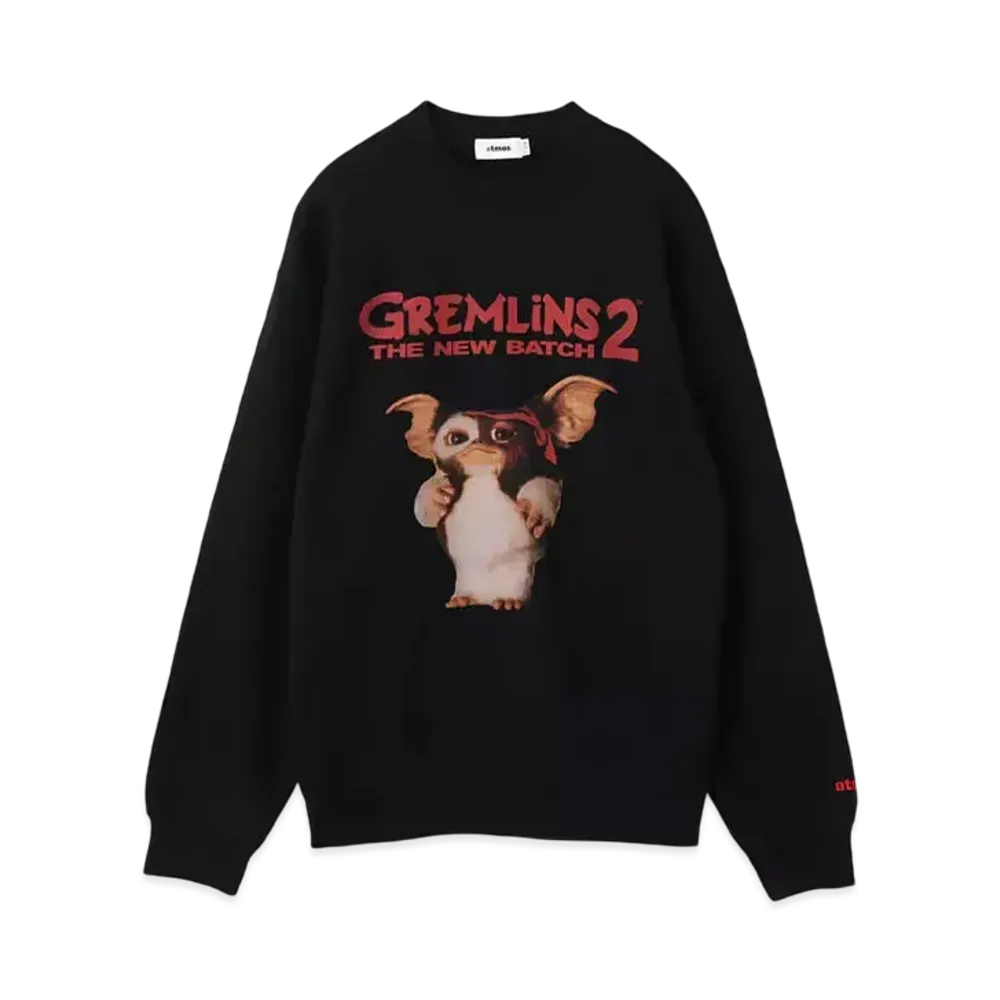 atmos x GREMLINS2 Gizmo Sweatshirt "Black"