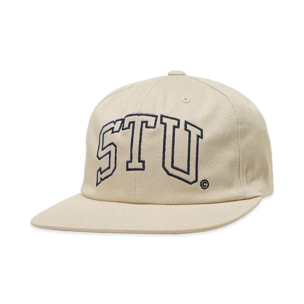 Stussy Mid-Depth Stu Arch Strapback "Natural"