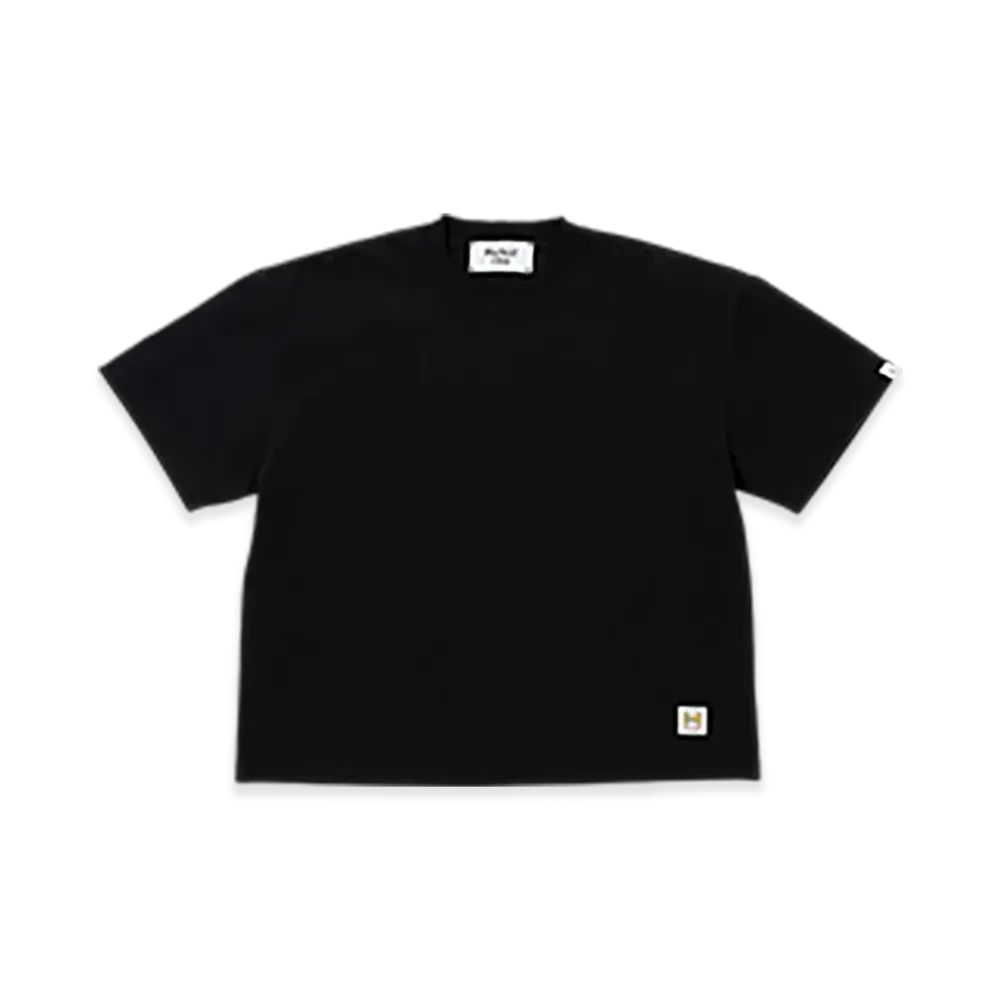 Perfect Ribs Basic Short Sleeve T-Shirts "Black"