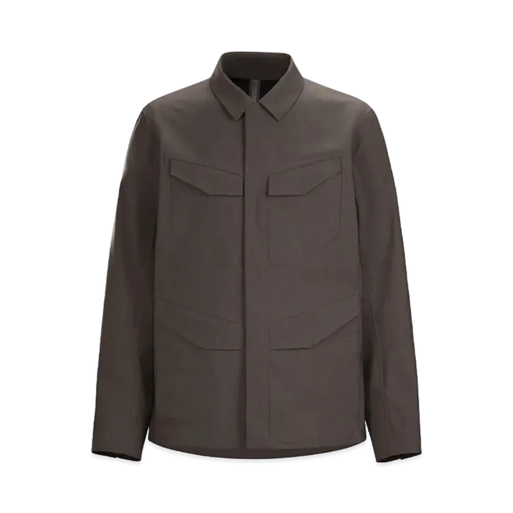 ARC'TERYX Veilance Field Softshell Tech Wool Overshirt Men's "Shade"