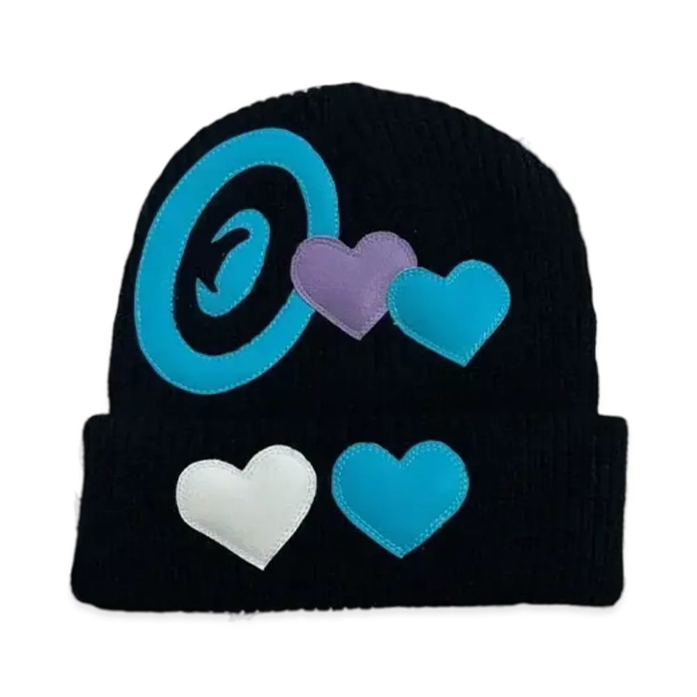 COIN PARKING DELIVERY CPD LOVE Patch Beanie #18 "Black"