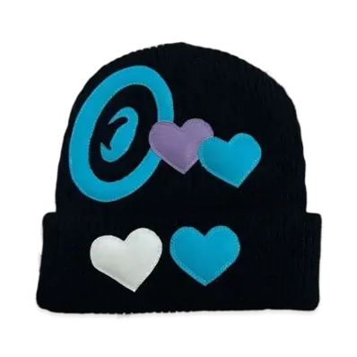 COIN PARKING DELIVERY CPD LOVE Patch Beanie #18 "Black"