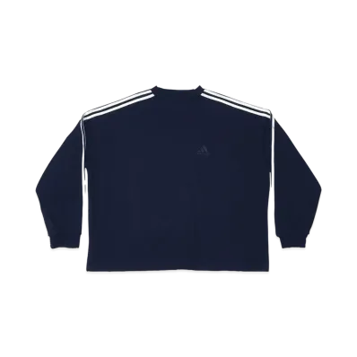 adidas BALENCIAGA Men's Long Sleeve T-Shirt "Navy"