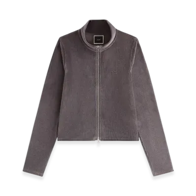 Kith Women's Ina Track Zip "Hematite"