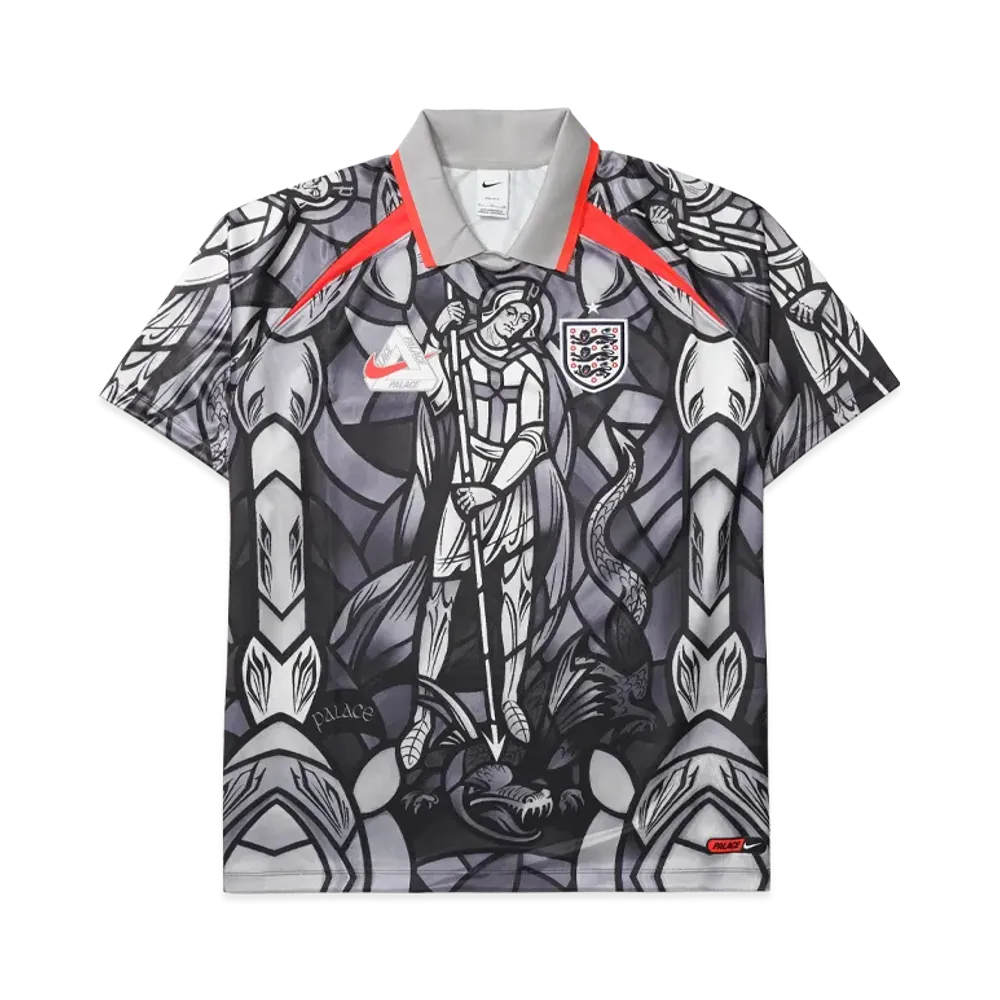Nike x PALACE X2 World Cup Short-Sleeve Football Jersey England "Grey"