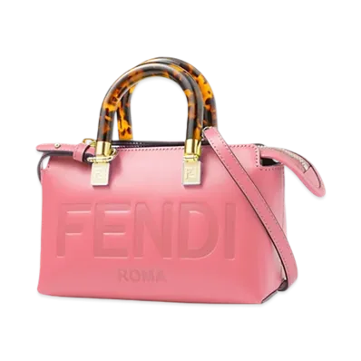 FENDI 2Way Handbag/Shoulder Bag/By The Way Mini "Pinkdalia"