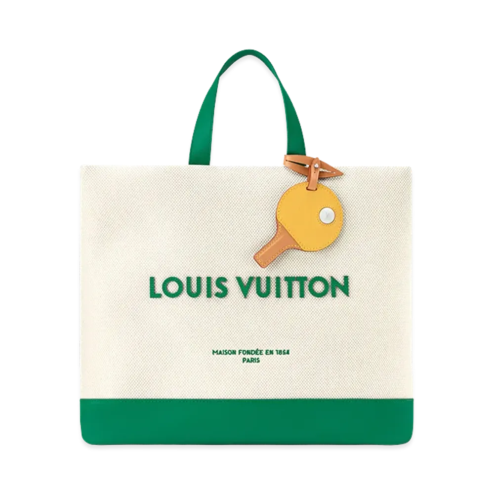 Louis Vuitton Shopper Tote MM "Ecru White"