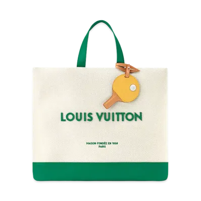 Louis Vuitton Shopper Tote MM "Ecru White"