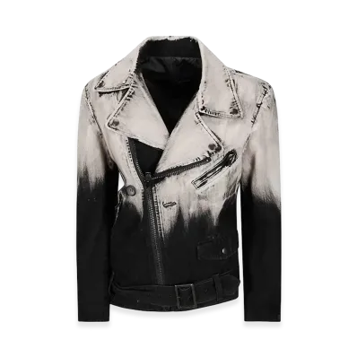 Yohji Yamamoto Women's Asm Biker Jacket "Black"