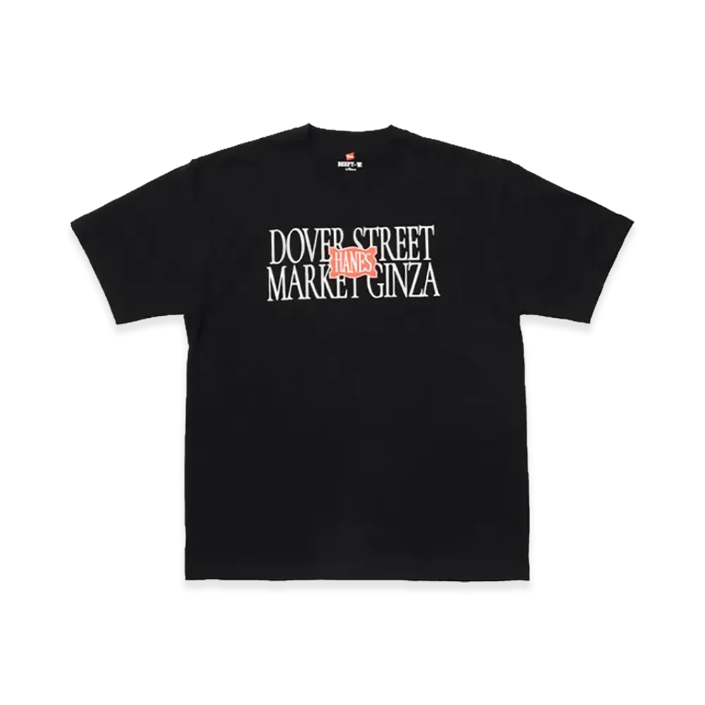 Dover Street Market x Hanes Beefy Tee "Black"