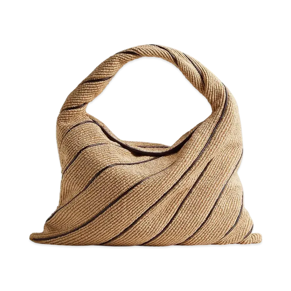 Bottega Veneta Large Hop "Natural/Fondente"