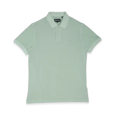 Barbour Washed Sport Polo Shirt "Dusty Mint"