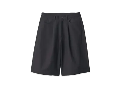 ssstein Double Weave Cotton Shorts "Black"