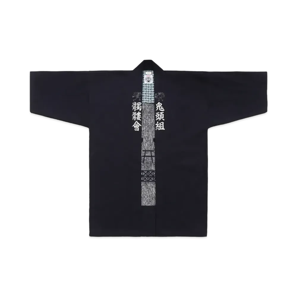 WACKO MARIA x WOLFS HEAD / Happi "Navy 2"