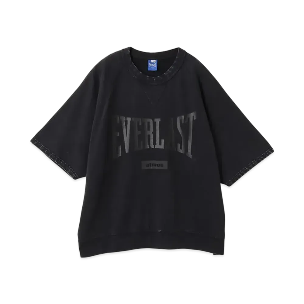 atmos x EVERLAST Vintage Finish Sweat T-shirt "Black"