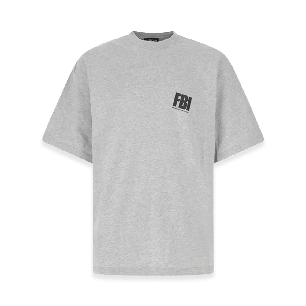Balenciaga Year of Tiger FBI Reversible S/S T-Shirt "Gray"