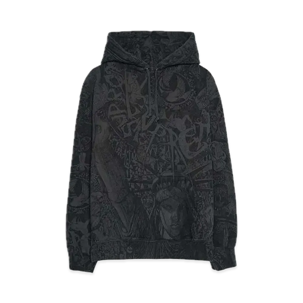 Supreme Liberty Hooded Sweatshirt "Black"
