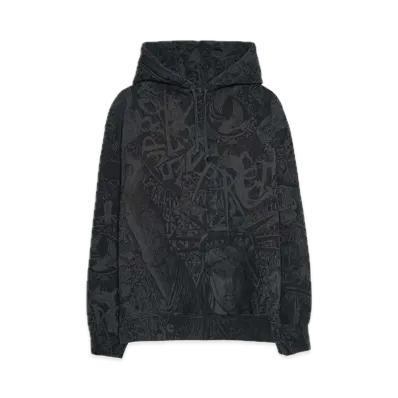 Supreme Liberty Hooded Sweatshirt "Black"