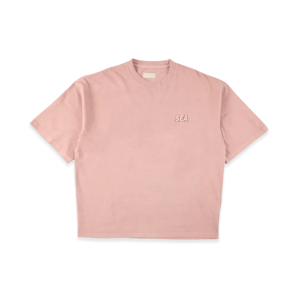 WIND AND SEA Cozy S/S Tee "Pink Gray"