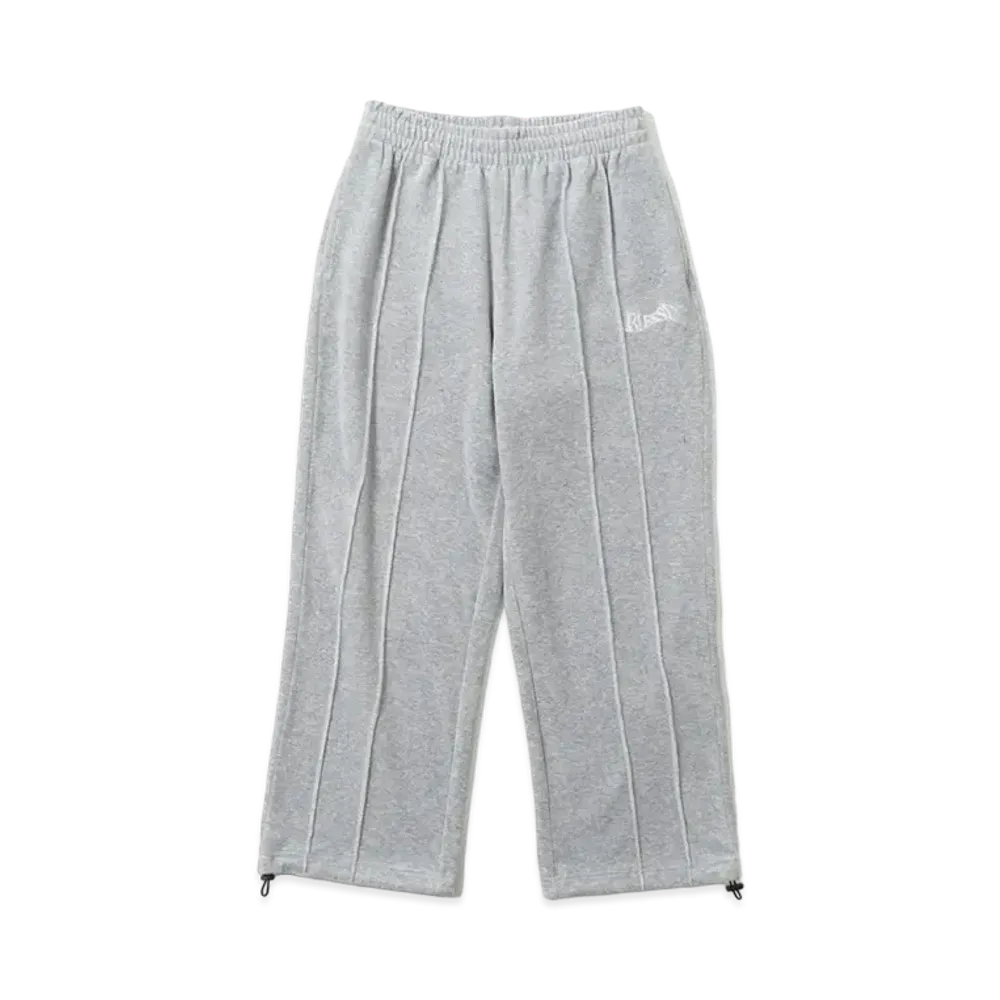 BLESS U Velours Track Pants "Gray"