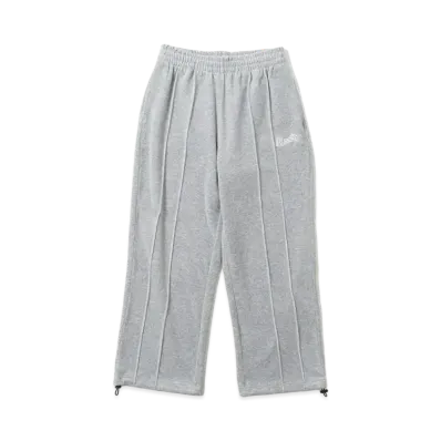 BLESS U Velours Track Pants "Gray"