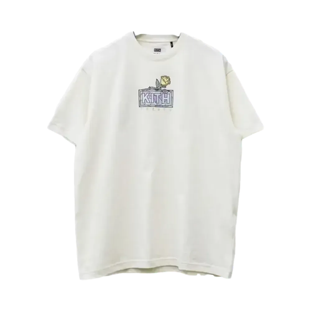 Kith Treats Mosaic Rose Tee "Off White"