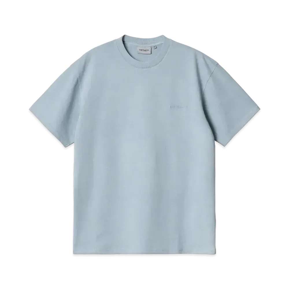 Carhartt WIP S/S Duster Script T-Shirt "Misty Sky (Garment Dyed)"