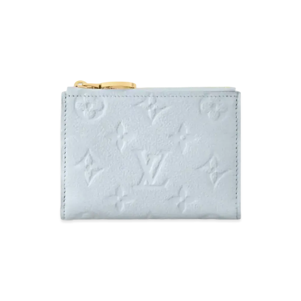 Louis Vuitton Lisa Wallet Monogram Empreinte Leather "Blue Orump"