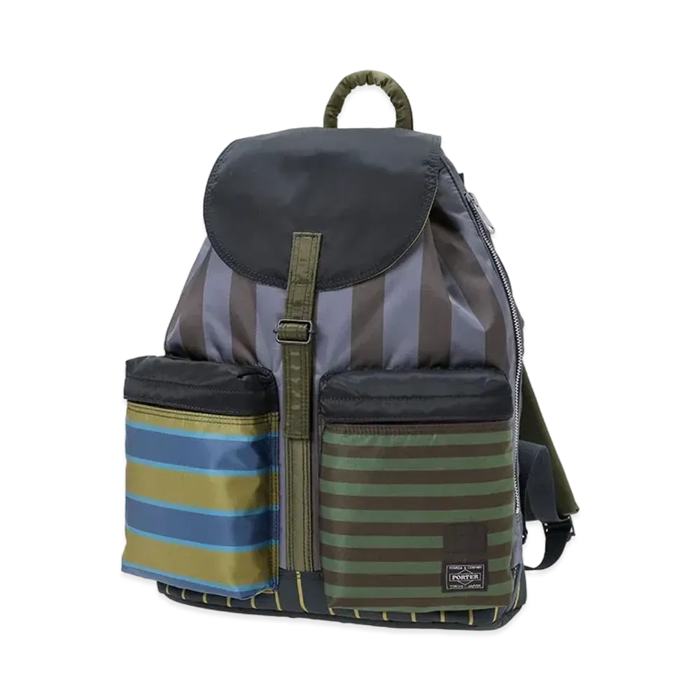 PORTER x Paul Smith Backpack "Green"