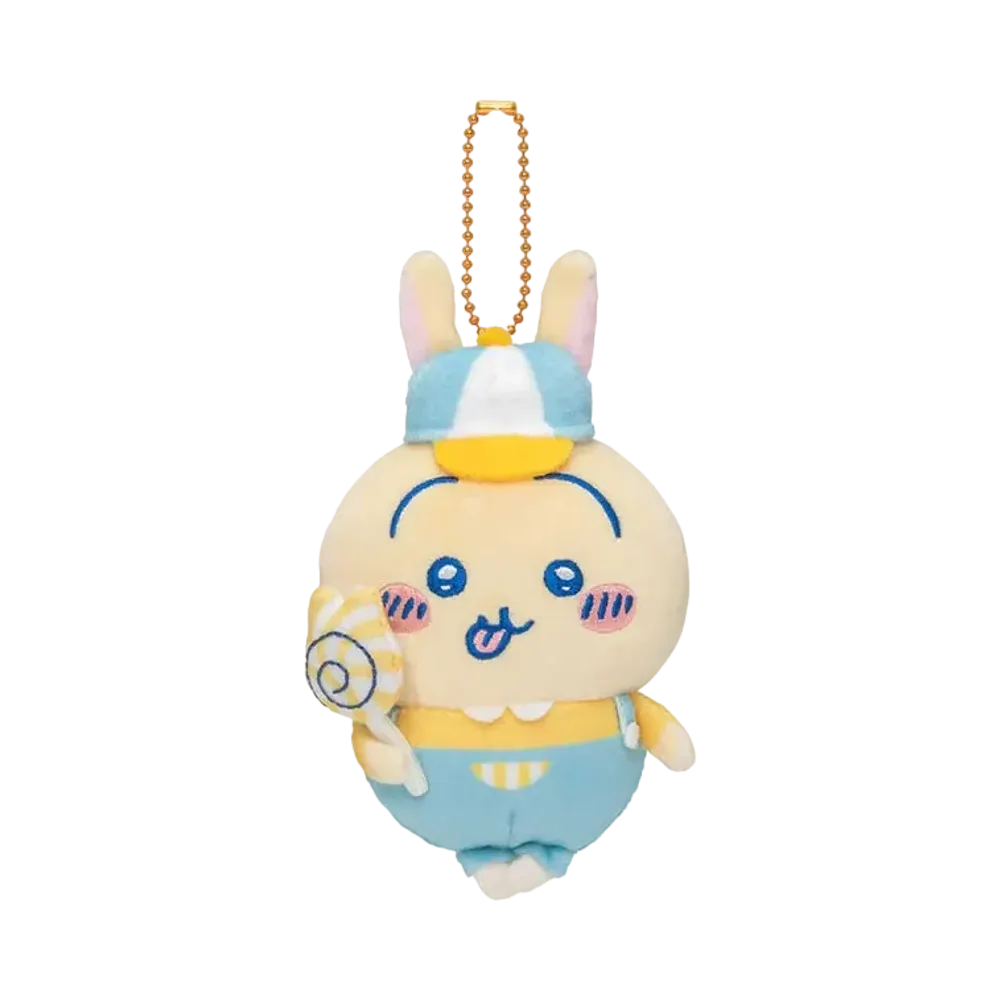 Gray Parka Service -Chikawa- Chiikawa Waku Waku Yenchi Petit Mini Mascot (Rabbit)