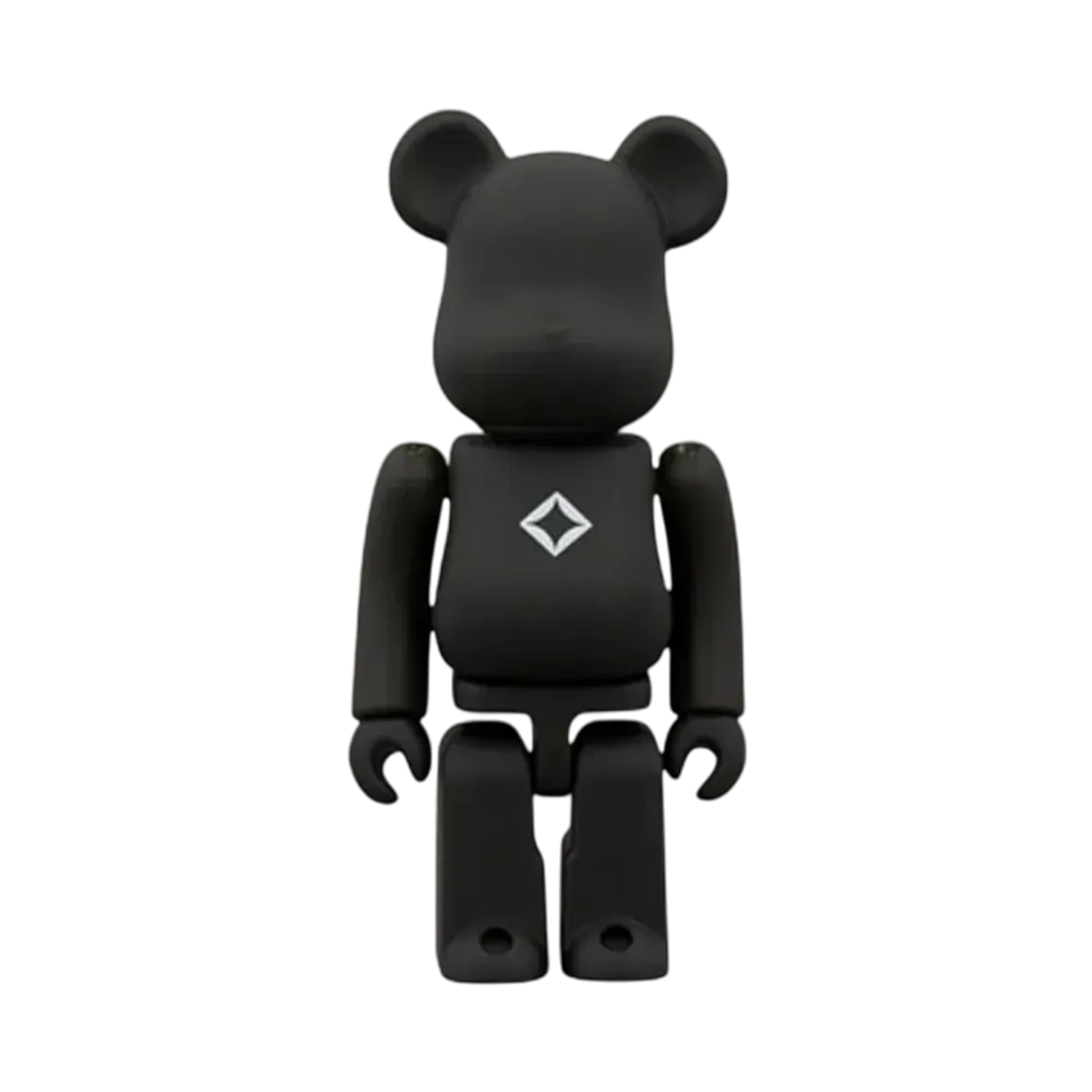 MEDICOM TOY "BEARBRICK" 5th Anniversary Helinox 100% Black