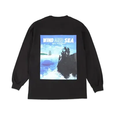WIND AND SEA x NAIJEL GRAPH FOOLISH L/S T-SHIRT "Black"