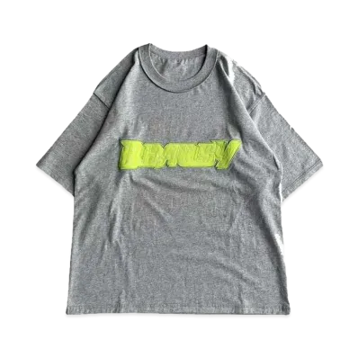 BALLSY.BROTHERS BALLSY.BROTHERS logo street T-shirt "Heather Gray"