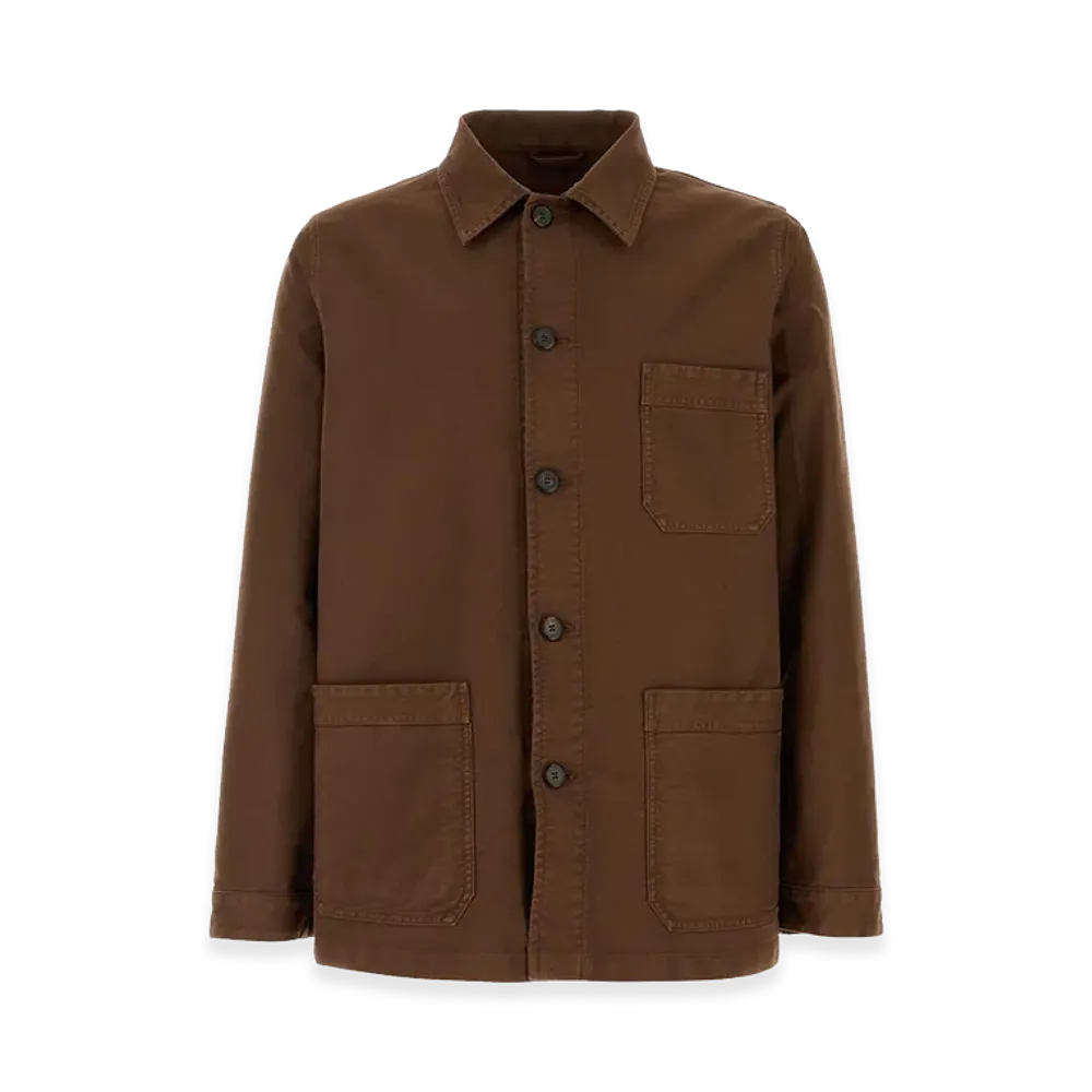 PRADA Canvas Jacket "Brown"
