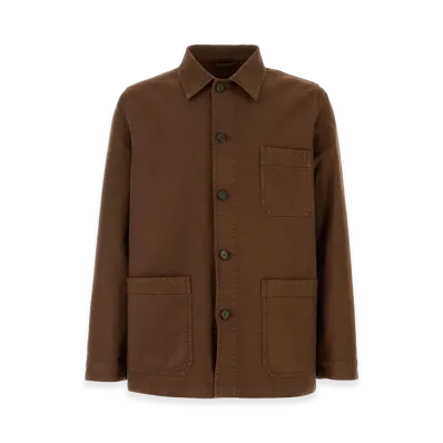PRADA Canvas Jacket "Brown"
