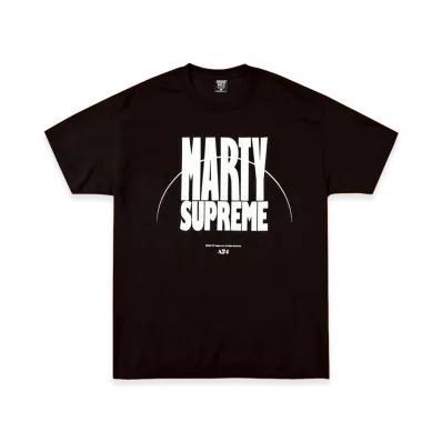 GEEKS RULE x MARTY SUPREME Silkscreen Printing T Shirt vol.01 "Black"