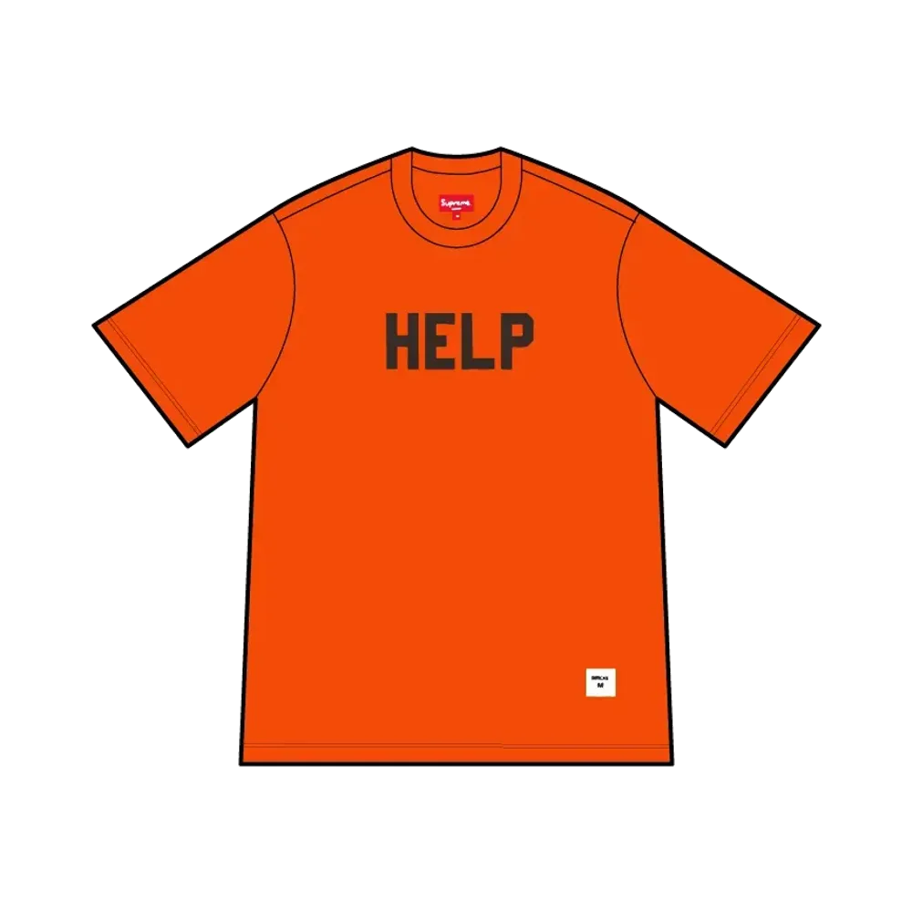 Supreme Help S/S Top "Orange"