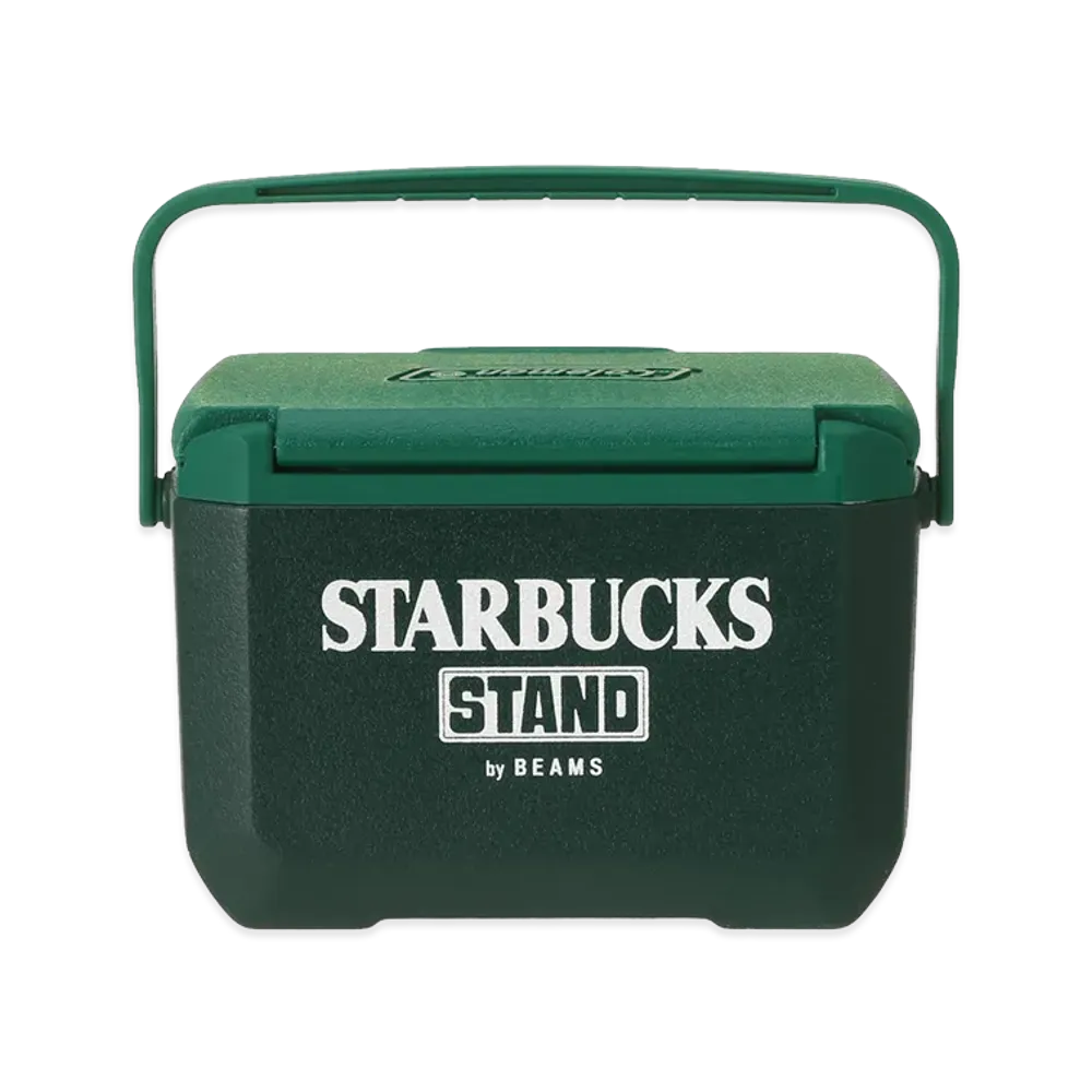 STARBUCKS STAND x BEAMS x Coleman Take 6 Cooler Box "Green"