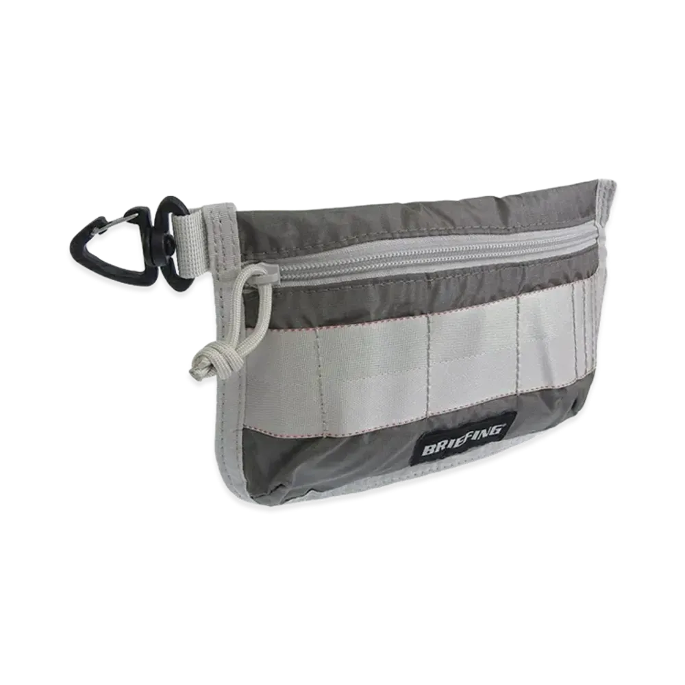 BRIEFING Viroblock Glove&Mask Pouch "Gray"