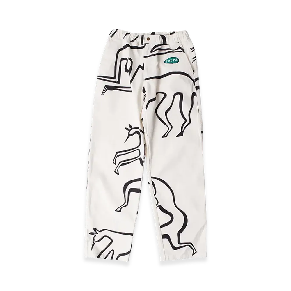 by Parra Yoga Walks Pants "White"
